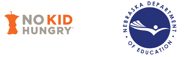 No Kid Hungery Nebraska Department of Education Logo